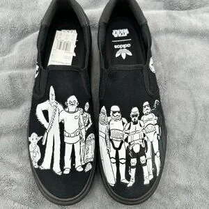 adidas | Shoes | Adidas Court Rallye Slip Ons Star Wars  display picture 1